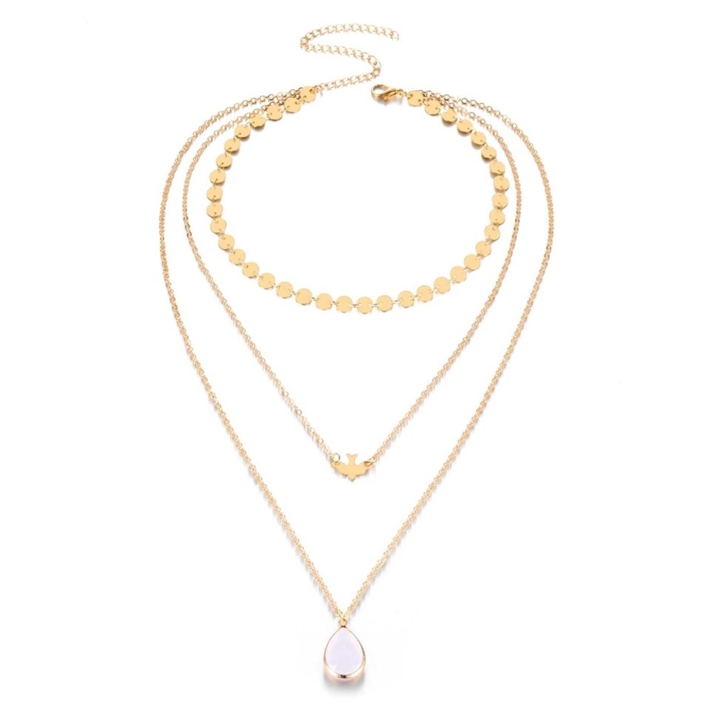 LAST 1 Restocked New Multi Layer Dainty Necklace - Picture 3 of 5